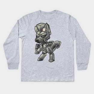 Fallout Equestria Steelhooves Kids Long Sleeve T-Shirt